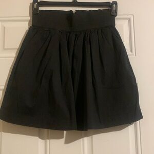 CANDY RAIN, Black woman skirt, with elastic on the waist
